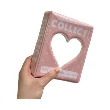 Imagem de Mini foto álbum com 64 bolsos, titular Photocard, livro coletar, álbum