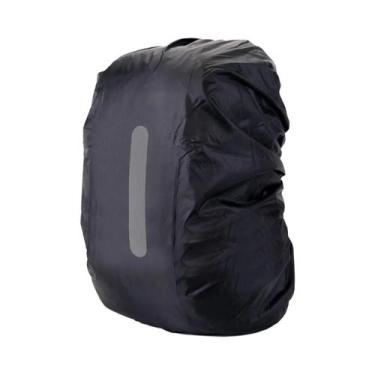 Imagem de Capa De Chuva Impermeável Refletiva Para Mochila Para Ciclismo Noturno