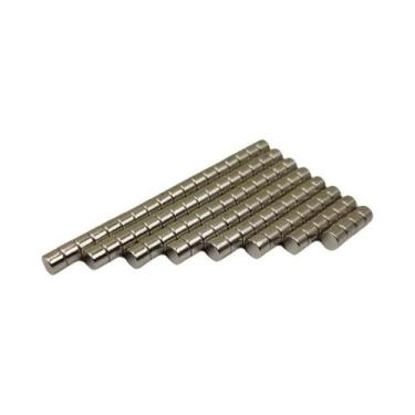 Imagem de 50pcs 4x3mm ímãs pequenos  disco redondo forte para quadros brancos, f