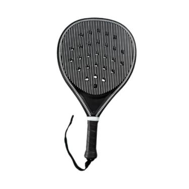 Imagem de Baoblaze Raquete de tênis de praia, raquete de padel, de entretenimento leve e profissional para playground, Preto