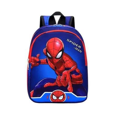 Imagem de Mochila Grande Do Homem-Aranha Para Meninos, Design De Desenho Animado