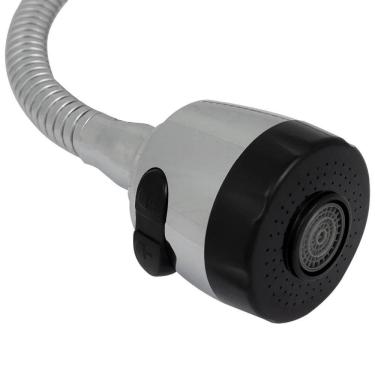 Imagem de Torneira Para Cozinha Bica Flex Mesa Latáo Aço Inox Abertura Rápida C60 Goumet Liege