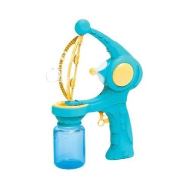 Imagem de Pistola De Bolhas Elétrica Para Crianças, Grande E Pequena, Soprador A