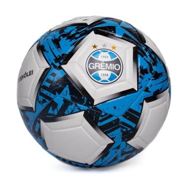 Imagem de Bola Futevôlei Dualt Grêmio Protech FBPA Branco/Azul-Unissex