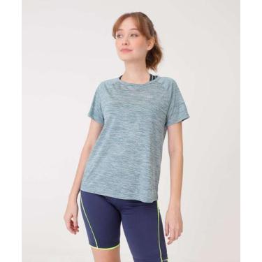Imagem de Blusa Feminina Fitness Mescla Marisa-05010, Verde, P