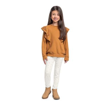 Imagem de Conjunto com Blusão e Legging para Menina Quimby-Feminino