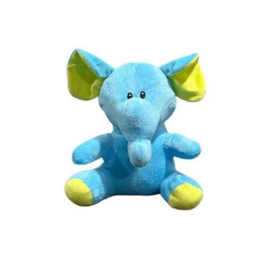 Imagem de Pelúcia Infantil 26cm Macio Hipoalergênico Unik, Elefante