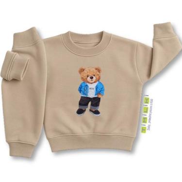 Imagem de Conjunto Infantil de Moletom Flanelado Bebê Unissex - Timiliki Baby We