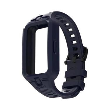Imagem de Pulseira De Silicone Respirável Para Huawei Band 9 8 7 6 Substituição 