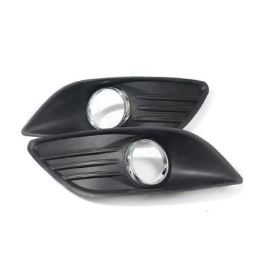 Imagem de Conjunto de farol de neblina para Focus Mk2 Sedan 2009 2010 2011 para-choque dianteiro do carro capa da lâmpada de neblina moldura do capô grade do arnês (um par de capa)
