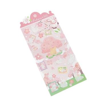 Imagem de Adesivos Decorativos De Animais Com Flores De Cerejeira Sakura Importa