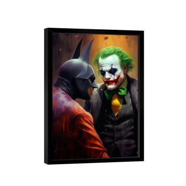 Imagem de Quadro Decorativo Batman X Coringa