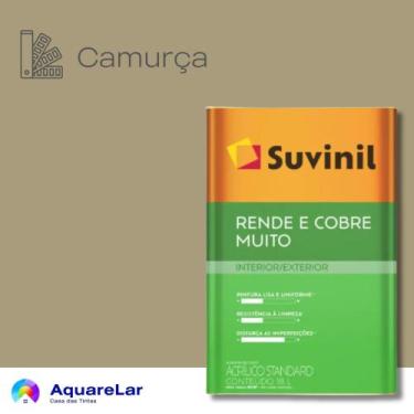 Imagem de Rende & Cobre Muito Suvinil Fosco 16L, CAMURÇA