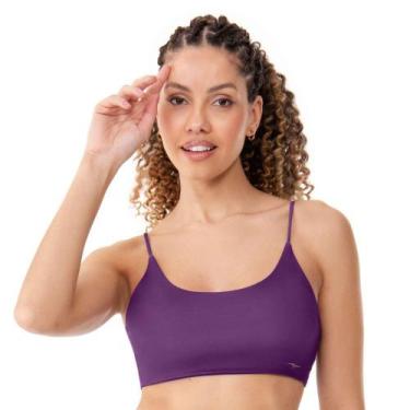 Imagem de Top Fitness Básico com Bojo Removível e Alças Finas Uva Zee Rucci, M