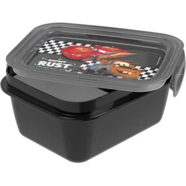 Imagem de Marmita com Trava Carros Plasútil