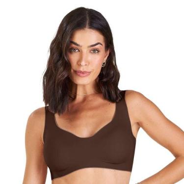 Imagem de Sutiã Laser Termofusionado com Bojo Removível sem Costura Nogueira Zee