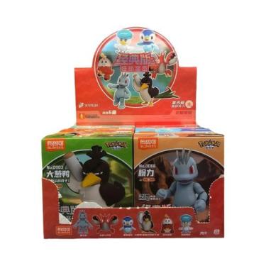 Imagem de Pikachu, Piplup, Corphish, Fuecoco, Farfetch'd, Machop - Blocos De Mon