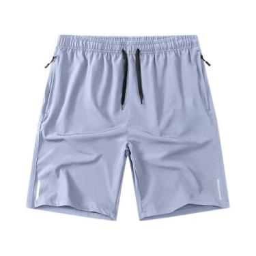 Imagem de Shorts Casuais Masculinos Para Corrida E Academia, Conjunto De 3 Peças