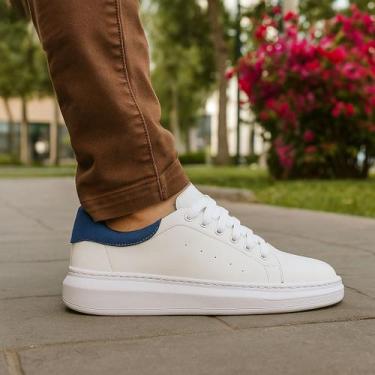 Imagem de Tênis sapatênis masculino conforto original em Couro látego - Flex Nat