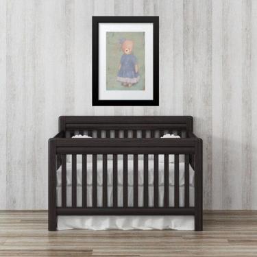 Imagem de Quadro Infantil Ursa Vintage - 60X48Cm