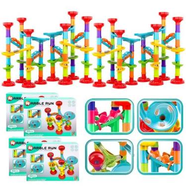 Imagem de Labirinto de Bolinhas Infantil Pista Circuito Colorida de Montar Model