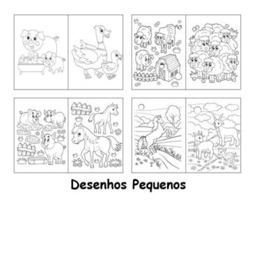 Imagem de Kit 400 Desenhos para Colorir e Pintar - Loja Raptor Art, 1