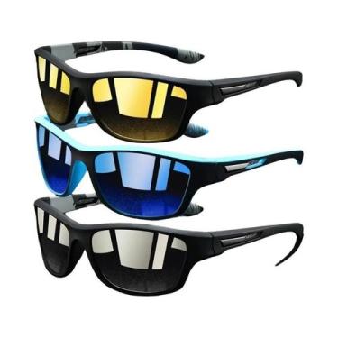 Imagem de Óculos De Sol Vintage Unissex Para Ciclismo E Pesca, Óculos De Moda Pa