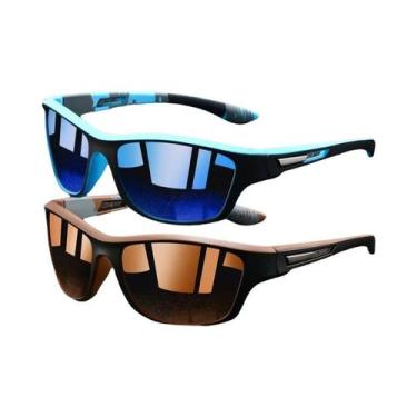 Imagem de Óculos De Sol Vintage Unissex Para Ciclismo E Pesca, Óculos De Moda Pa