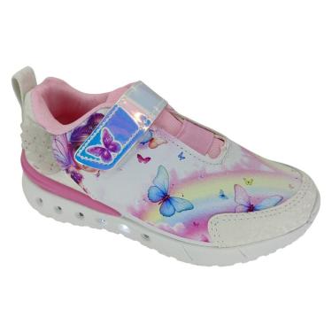 Imagem de Tênis Minipé Borboleta Led MP2539C - Juvenil-Feminino