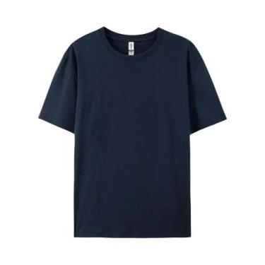 Imagem de Camisetas Femininas 100% Algodão, Sólidas, Esportivas, De Manga Curta,