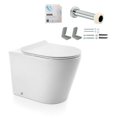 Imagem de Kit Completo Bacia convencional Liss Branco Docol