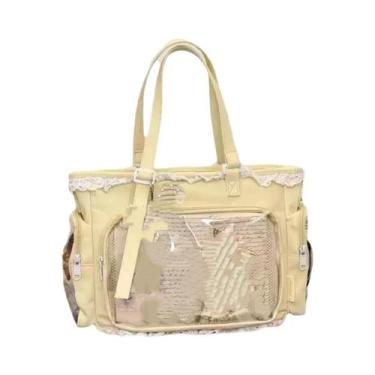 Imagem de Bolsa Transversal Feminina Itabag Japonesa Com Estampa De Bailarina Gr