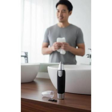 Imagem de Aparelho Removedor Pelos Nariz Orelhas Preto Inox - Congratulations St