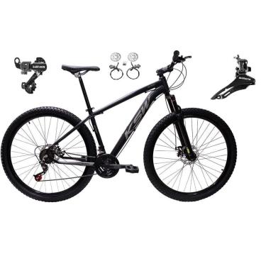 Imagem de  Bicicleta aro 29 Ksw Xlt 24v Câmbios Shimano Freios Hidráulicos Garfo com Suspensão -...