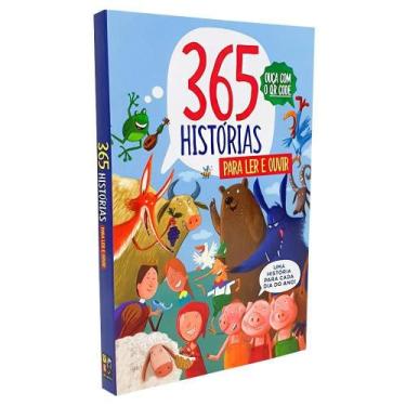 Imagem de Livro infantil 365 histórias para ler e ouvir - pé da letra