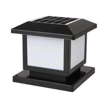 Imagem de Lâmpada Solar LED À Prova d'Água Para Exterior, Luz De Pilar Para Deco