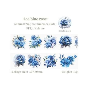 Imagem de Fita Adesiva PET Vintage Com Recortes De Plantas 50mm X 200cm Yoofun S