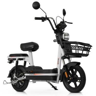 Imagem de Bicicleta Elétrica Scooter 500W 48V Suspensão Dupla Urbana 25km Autono