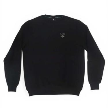 Imagem de Moletom LRG Careca Logo Plus Crew - Preto-Masculino