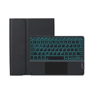 Imagem de Capa Com Teclado Para Samsung Galaxy Tab A9 plus De 11 Polegadas, Comp