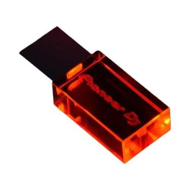 Imagem de Pen Drive USB LED Colorido De Alta Velocidade 128GB 64GB 32GB 16GB 8GB