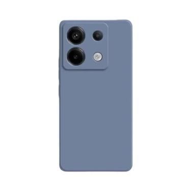 Imagem de Capa De Silicone Líquido Quadrada Para Xiaomi Redmi Note 13 pro 5G, Pr