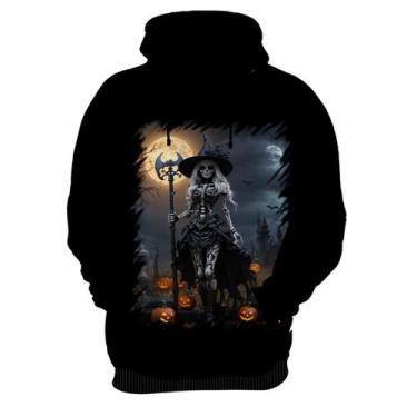 Imagem de Blusa de Frio Bruxa Caveira Halloween 4 - Kasubeck Store, G