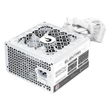 Imagem de Fonte Gamer Rise Mode Elektra, 650W, Bronze, PFC Ativo, Branco - RM-PS