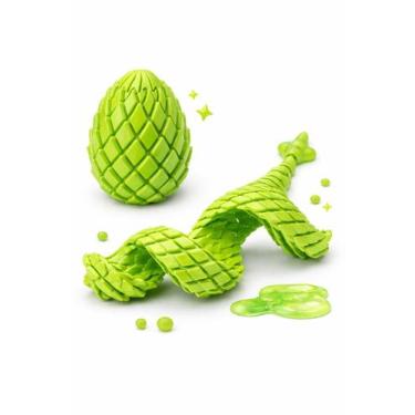Imagem de Ovo Fidget Toy Dragão Articulado Divertido Sensorial Cores Cor:Azul Es