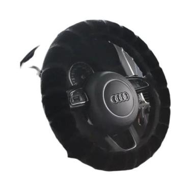 Imagem de Capa De Volante Quente E Peluda Para O Inverno, Acessório Para Carro -