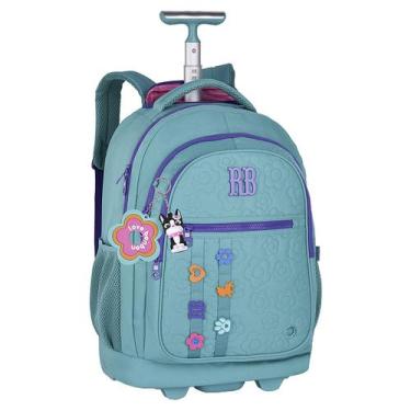 Imagem de Mochila Infantil Menina RB Rebecca Bonbon Holografica juveni Cor:Verde