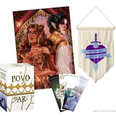 Imagem de Livro - Box O povo do ar - acompanha brindes - Galera