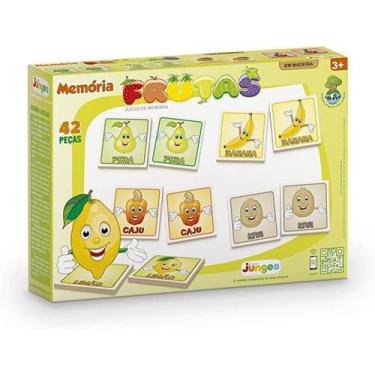 Imagem de Memória Frutas 42 Peças Ref.788 Memoria Frutas 42 Pecas Ref.788 - Jung
