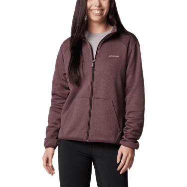 Imagem de Jaqueta Fleece Columbia Feminino Col Hike Tech - AL3534, Roxo, GG